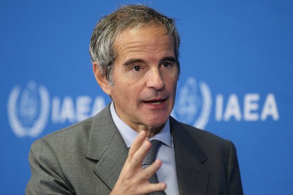 The director-general of the International Atomic Energy Agency, Rafael Grossi, said on Tuesday there was no evidence of Iran engaging in a  structured program of building a nuclear weapon.