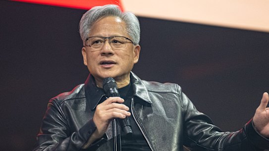 Nvidia boss Jensen Huang.