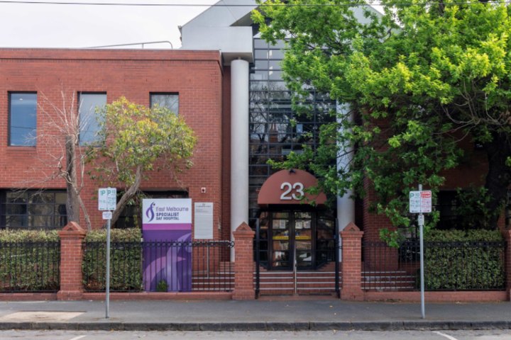 The day hospital at 23 Clarendon Street, East Melbourne, sold for about $10 million.