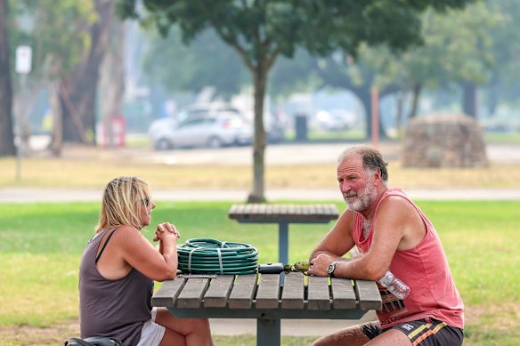 Yea locals Tracy Hall and Maek Miller.