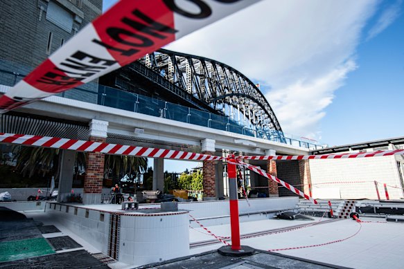 Completion is a step closer but don’t expect to be swimming in the pool this year.