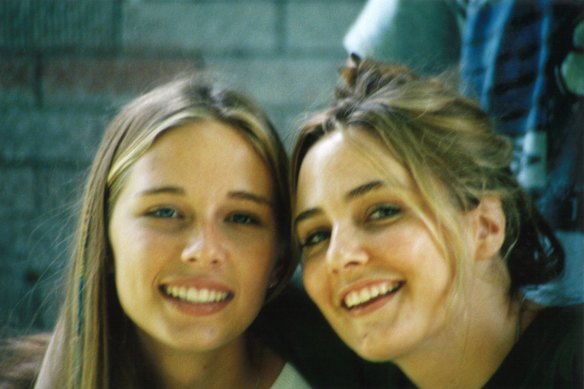 Annie Farmer (left) and her sister Maria Farmer. Maria went to the police about Jeffrey Epstein in 1996.