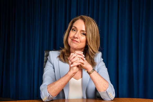 New NSW Liberal leader Kellie Sloane.