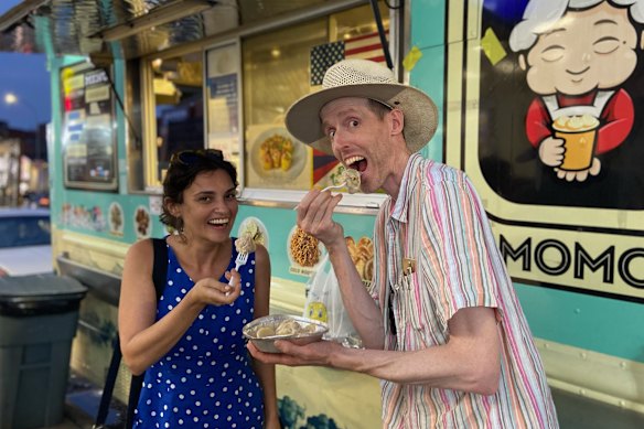 Meet the vendors … Turnstile Tours’ food cart tour of Jackson Heights, New York.