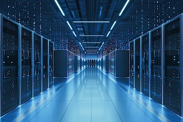An estimated $US3 trillion will be spent on data centres in the next three years, much of it to meet AI demand.