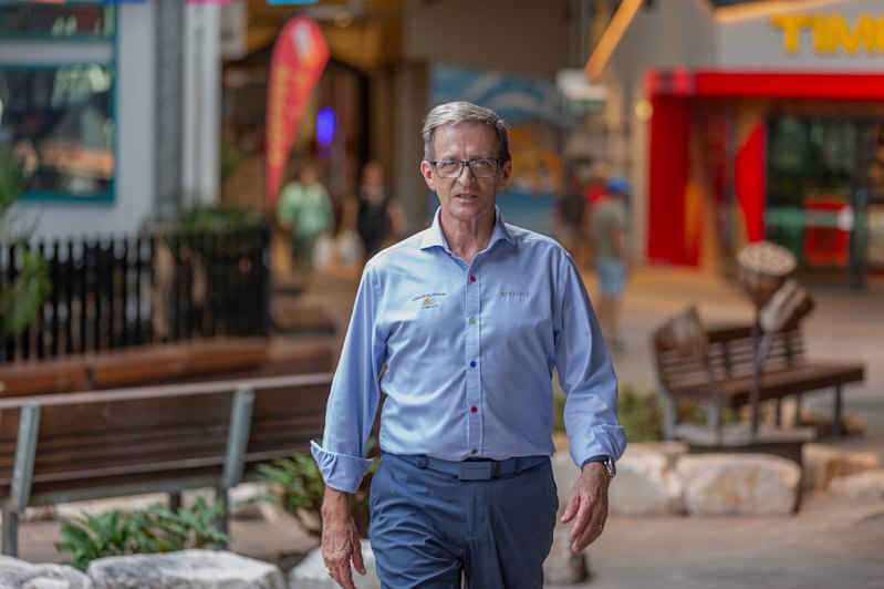 Walking the talk: Sentinel Property Group chief executive Warren Ebert will return to Japan “every six weeks” until he completes his first deal.
