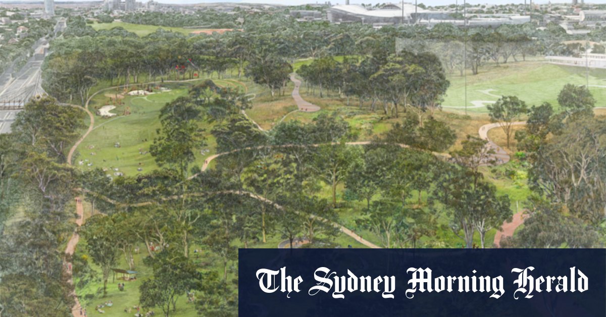 First look at the m plan to slice Moore Park golf course in half for public park, sporting fields