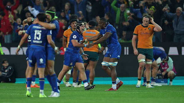 Australia come to terms with the shock loss to Italy in Udine.