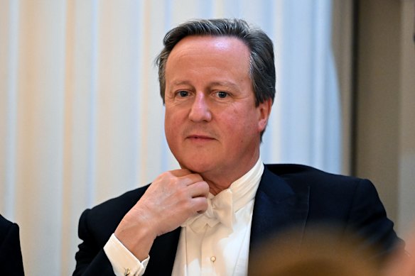 Former British prime minister David Cameron, pictured in May.