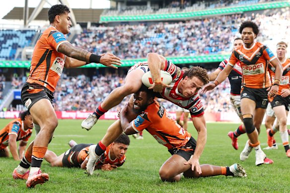 Mark Nawaqanitawase has been doing special things for the Roosters.