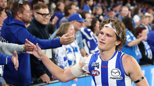 North Melbourne’s Zane Duursma wants out of Arden Street for a move to Melbourne.