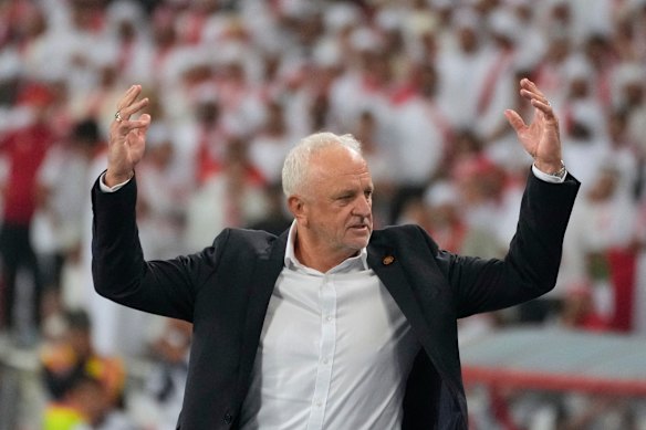 Iraq coach Graham Arnold.
