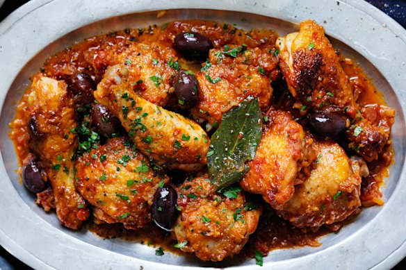 Neil Perry’s chicken cacciatore.