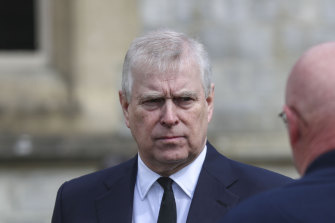 Lawyers for Prince Andrew, pictured, declined to comment.