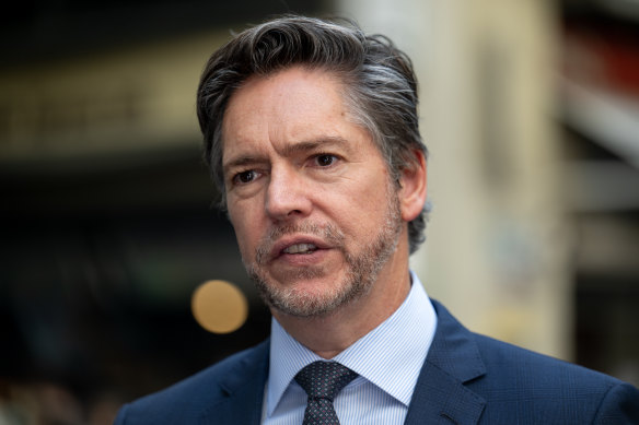 Lord Mayor Nick Reece is increasingly at logger heads with the Allan government. 