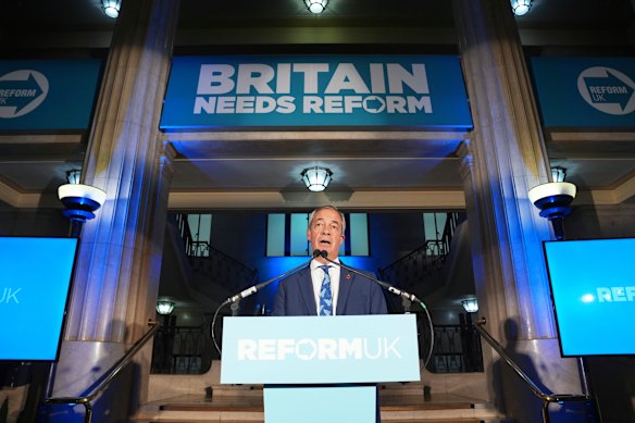 Reform UK leader Nigel Farage has managed to tap into the public anxiety over migration. 