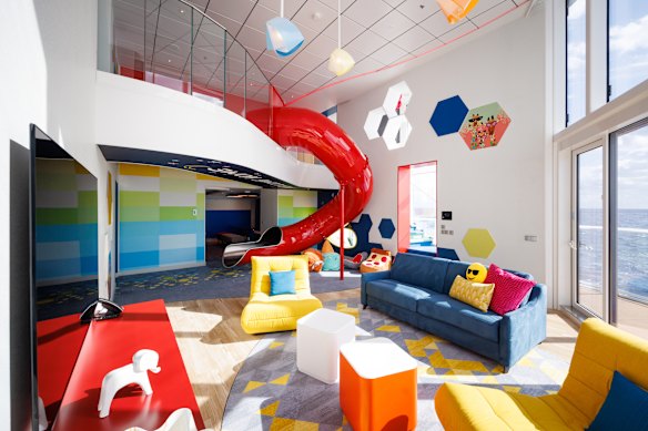Icon of the Seas’ Ultimate Family Suite looks to keep children entertained.