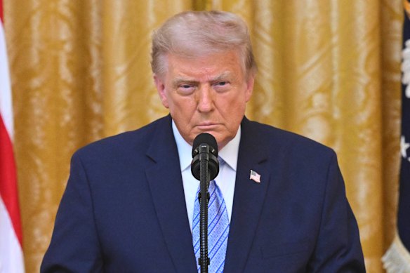 In a speech in the East Room of the White House, Donald Trump made various unsubstantiated claims about voter fraud in the 2020 presidential election.