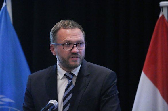 Estonian Minister of Foreign Affairs Margus Tsahkna.