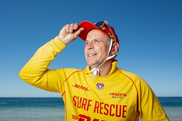 Portsea surf lifesaver Henry Kiss says bluebottle jellyfish have already washed up on Victorian shores in significant numbers twice this summer. 