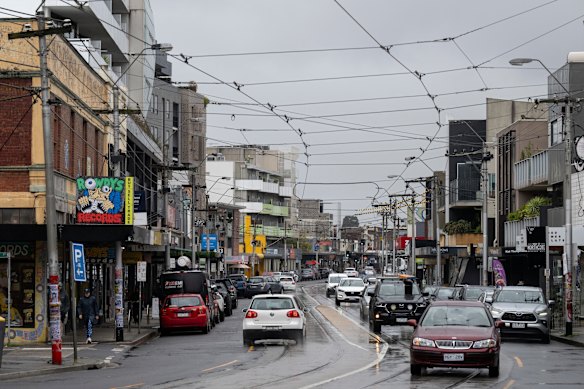 Northcote’s High Street in September 2024.