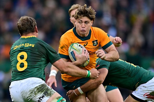 James O’Connor in action in Cape Town.