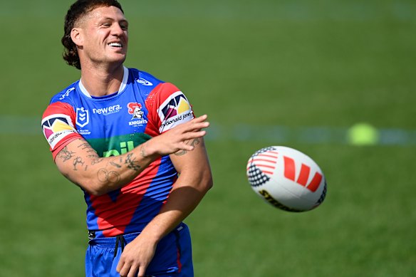 Kalyn Ponga looms large for the Knights in Las Vegas.