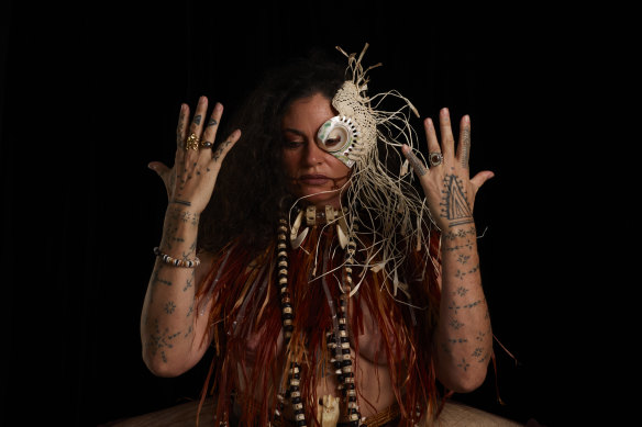 Rosanna Raymond of the Pacific Sisters.