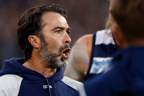 Geelong coach Chris Scott has criticised the AFL for fining players, but Kane says the move is effective.