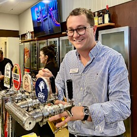 Nationals MP Lachlan Hunter.