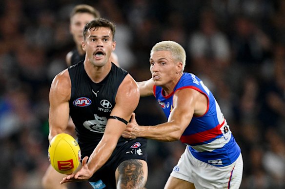 Young Blue Lachie Cowan could be recalled.