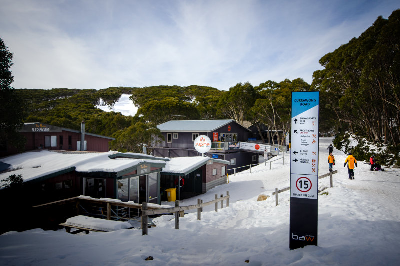 Sale sign: The Victorian government wants to sell the operating rights to its Mount Baw Baw and Lake Mountain alpine resorts. 
