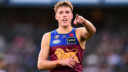 Logan Morris just turned 21 and he’s already a two-time premiership player.