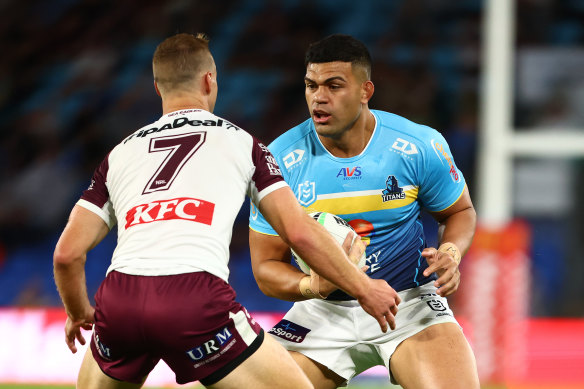 David Fifita has left the Titans for the Rabbitohs.