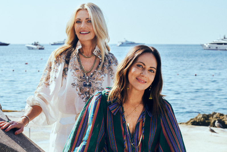 Nicky Zimmermann (right) and her sister Simone founded the label in 1991.