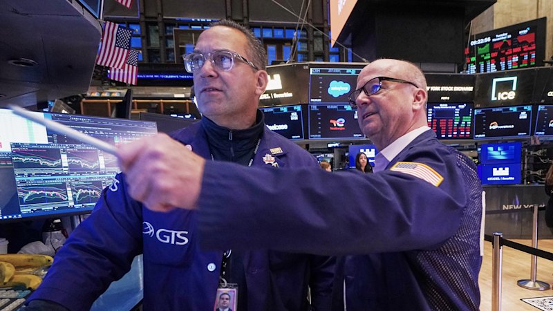 Wall Street rises on mixed economic data, ASX set to dip