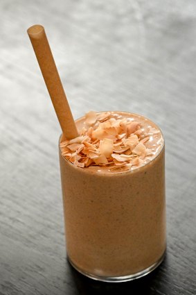 A Saint Haven Inner Vitality Marieke smoothie.