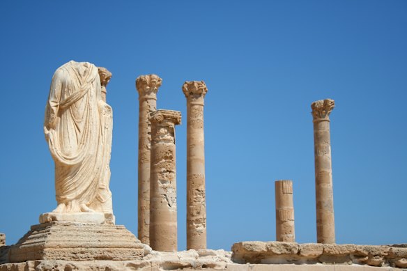 The ruins Sabratha in Libya. 