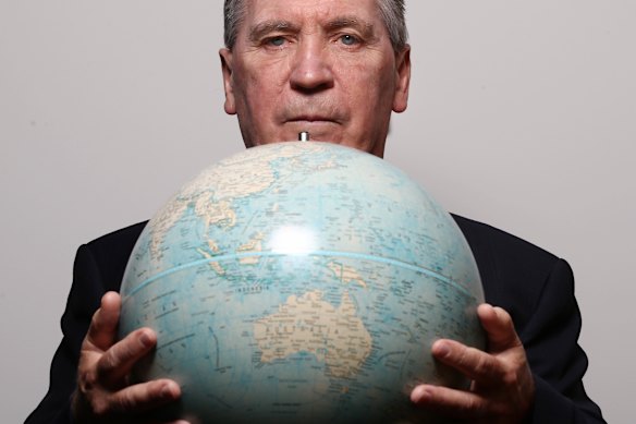 Dennis Richardson Secretary of the Defence Department at the Russell Offices in Canberra on Wednesday 23 March 2016.