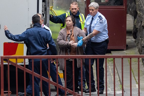 Erin Patterson outside court last month.