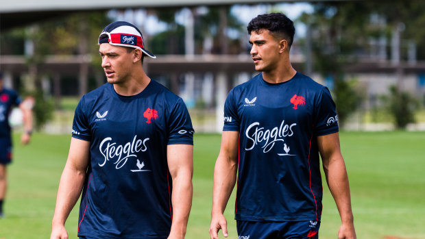Joey Manu and Joseph Suaalii are unlikely to ever be seen in Roosters colours again.