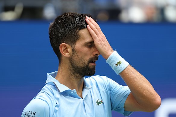Novak Djokovic just couldn’t keep up with the 22-year-old Spaniard.