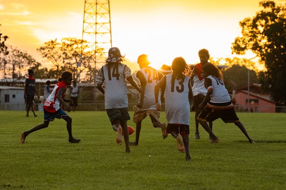 The numbers of young footballers in the NT aren’t translating into AFL football.