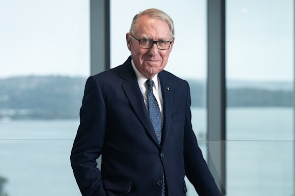 David Gonski will chair Magellan after it has completed its merger with Barrenjoey.