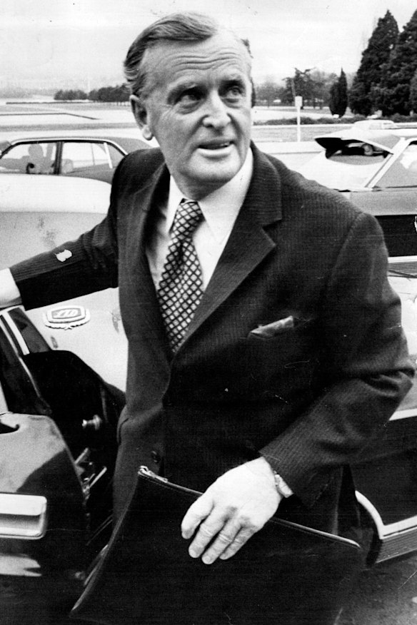 Joh Bjelke-Petersen was a strident Labor opponent.