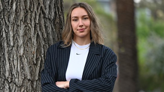 Alanna Smith is visiting Melbourne between WNBA and Unrivaled seasons. 