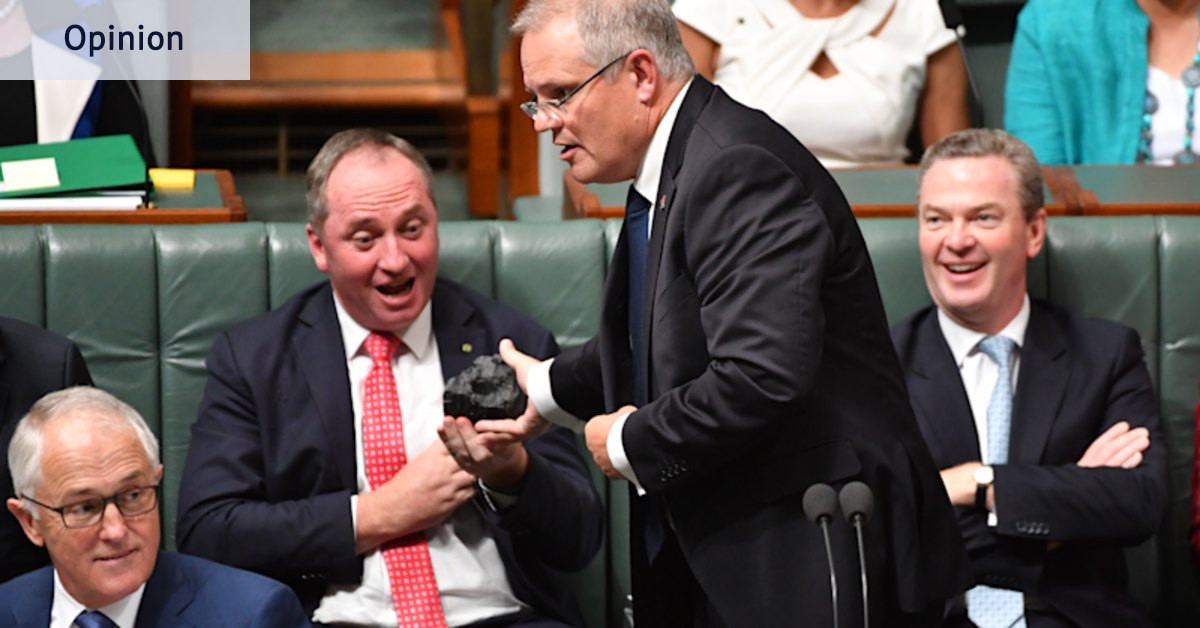 Thank you for not coaling, Canberra