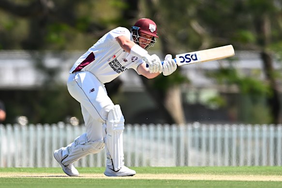 Matt Renshaw has been amongst the runs for Queensland.