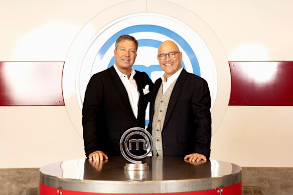 Gregg Wallace (right) with MasterChef UK co-host John Torode.
