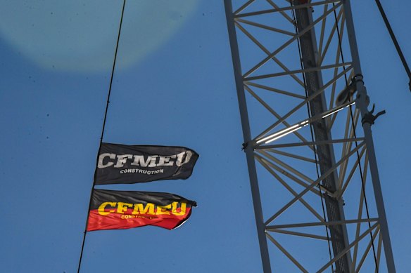 The CFMEU has been placed into administration.
